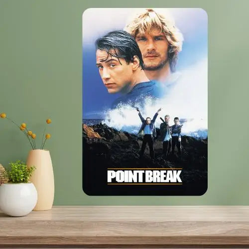 Point Break Movie Metal Poster Sign – Retro Aluminum Wall Decor