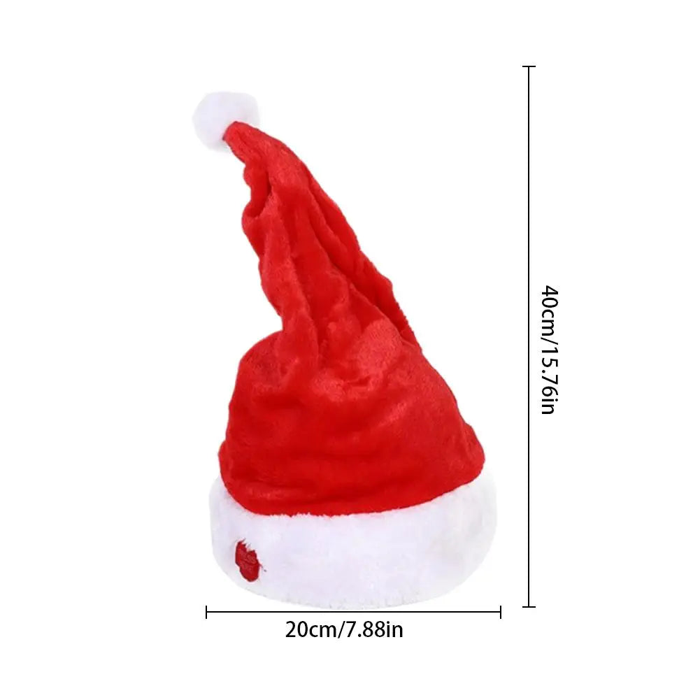 Electric Singing Dancing Santa Hat – Music Christmas Party Hat