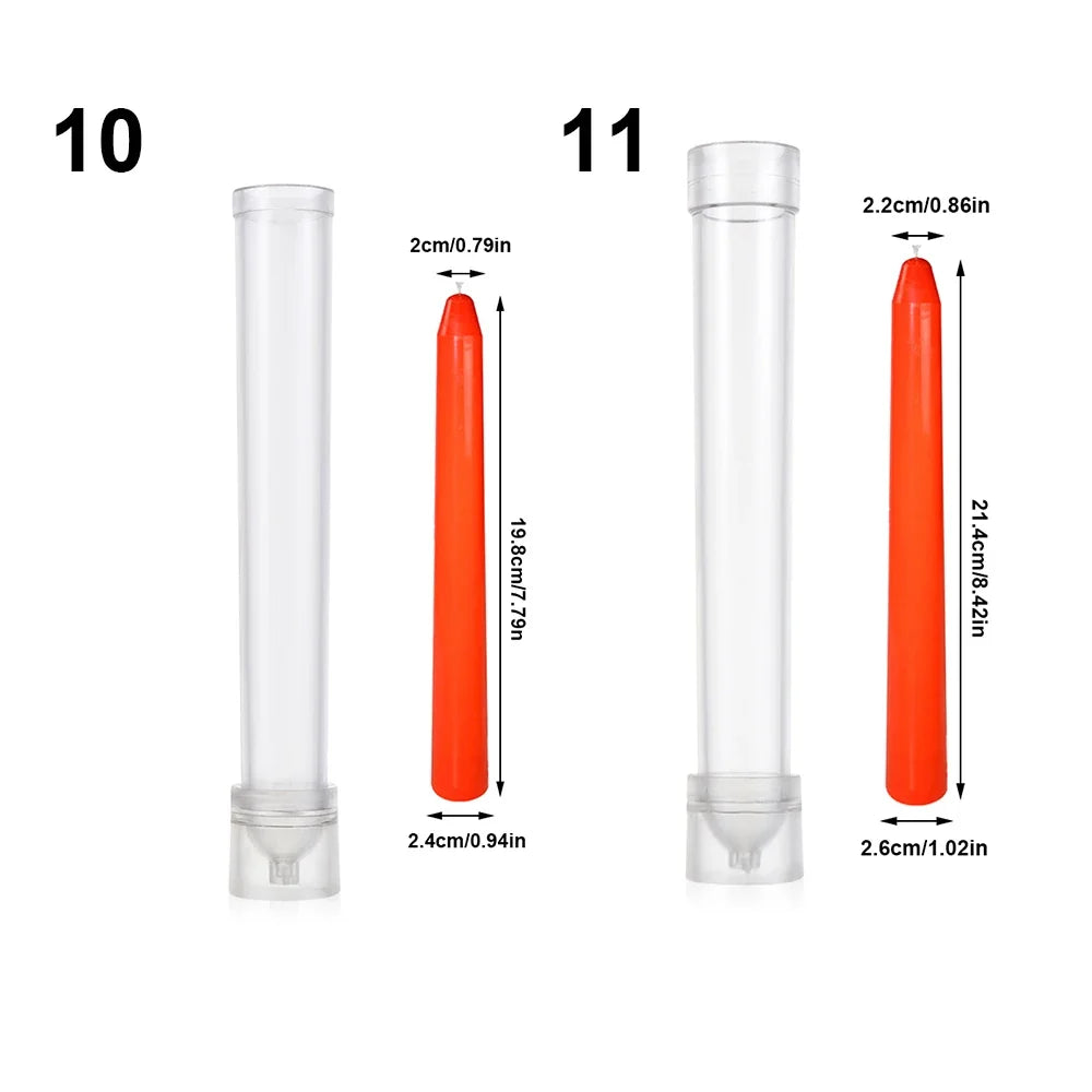 Handemade Candle Making Mould Long Rod Mold Hard Acrylic Thin DIY