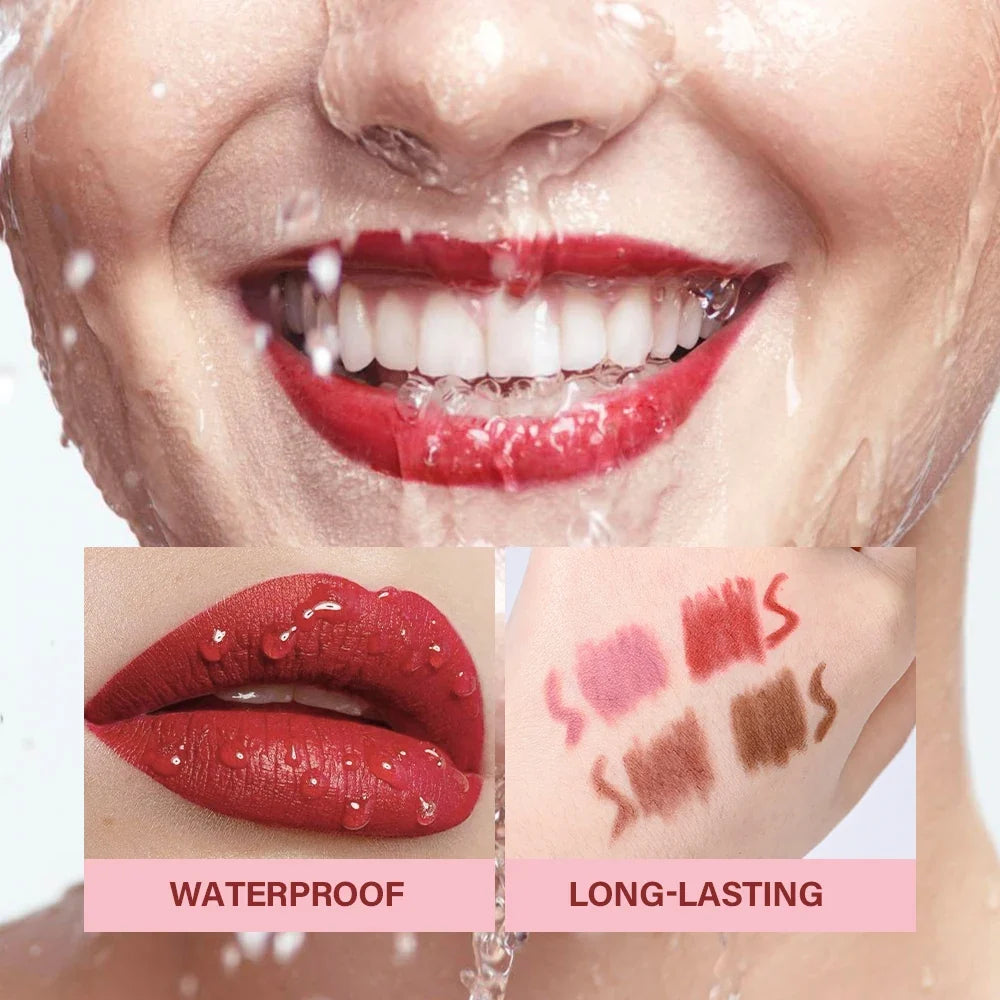 Waterproof Lip Liner Pencil – Long-Lasting & Moisturizing