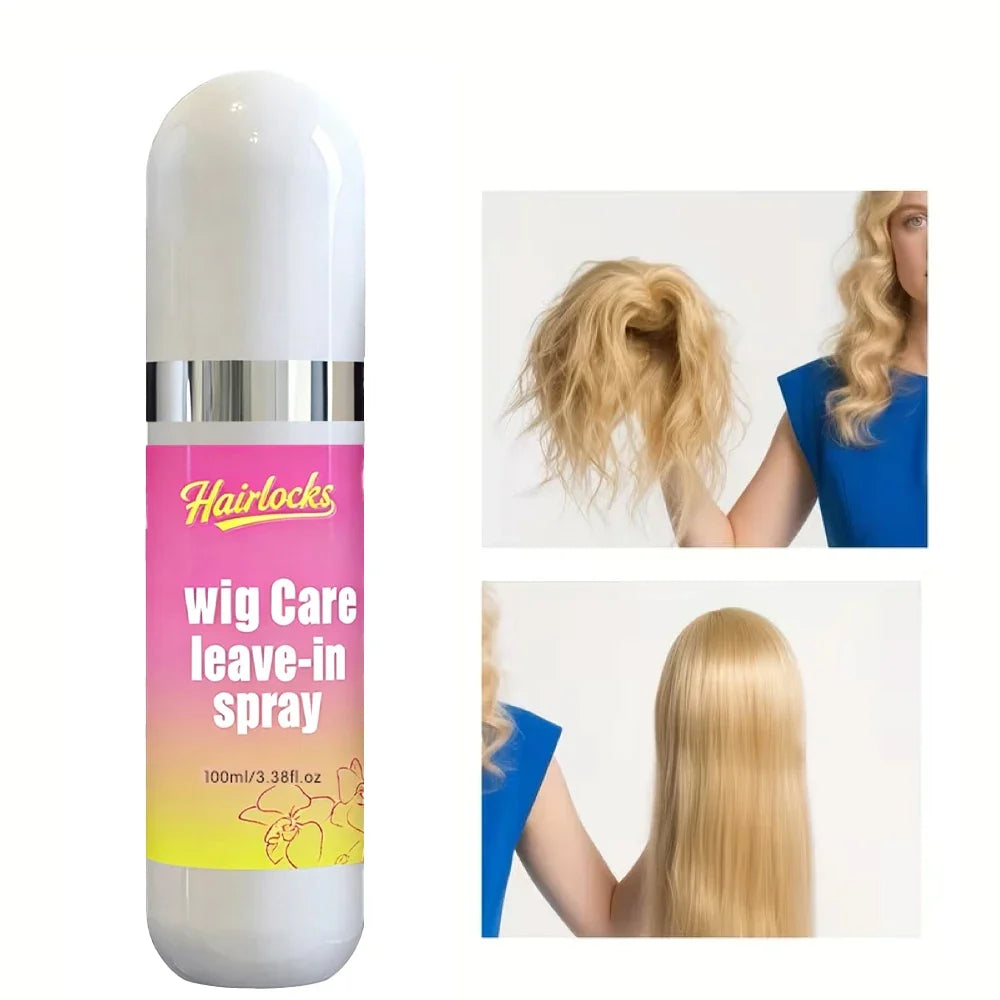 HAIRLOCKS Wig Conditioner Spray – Anti-Frizz & Detangling