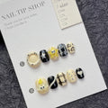 Handmade Y2K Press-On Nails Star & Cloud Cartoon Resin – 10pcs