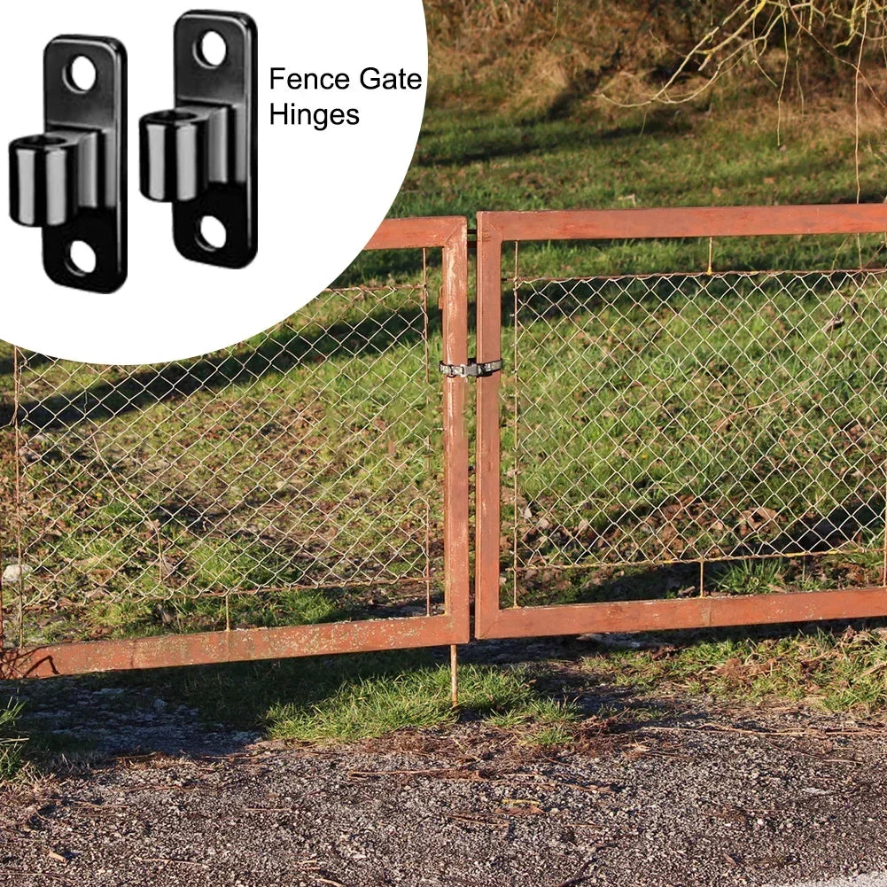 Heavy Duty Gate & Door Hinges – Rust-Resistant | 2/4 Pack