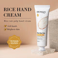 BIOAOUA Rice Raw Pulp Hand Cream – Moisturizing & Brightening 30g