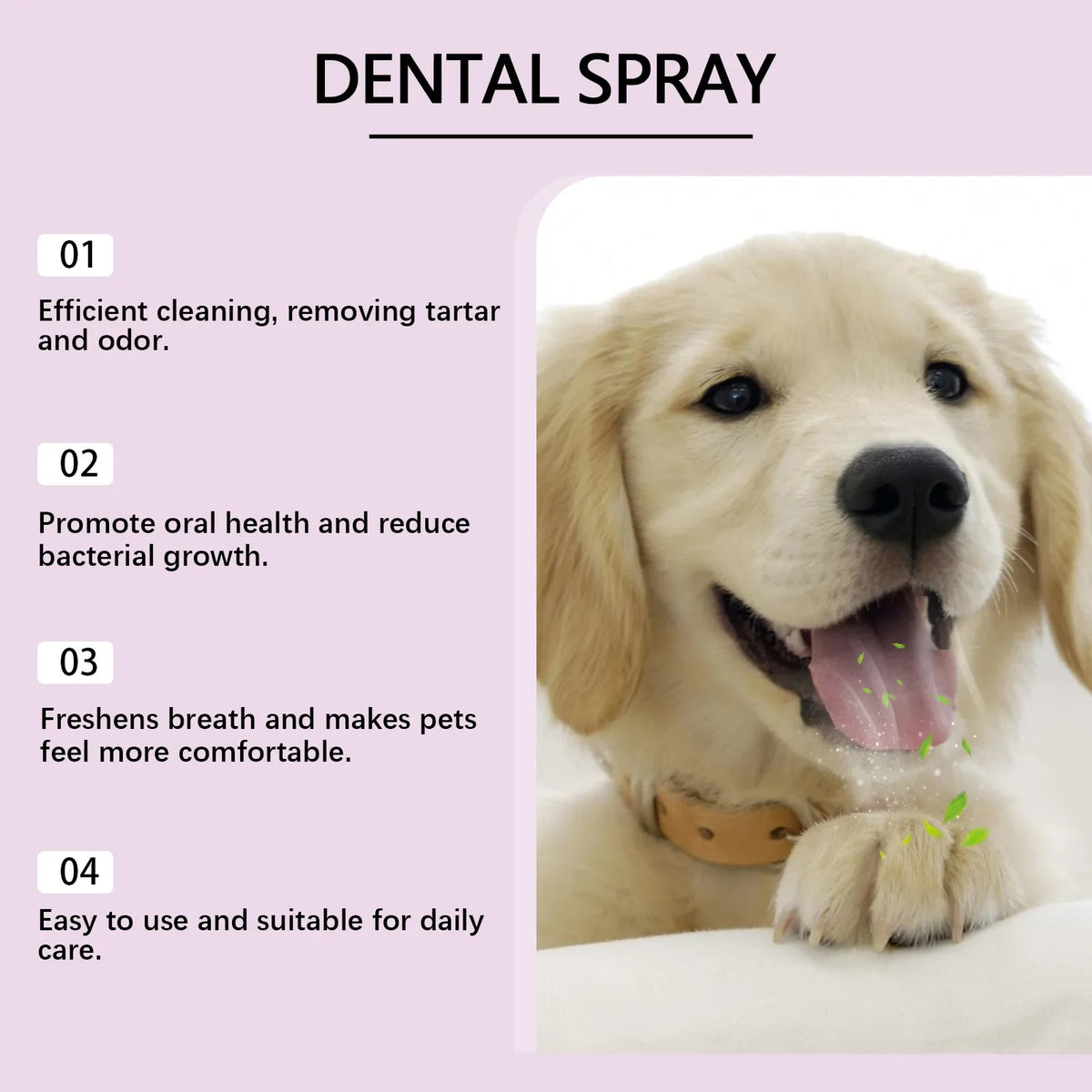 Dog Dental Spray – Tartar Removal, Fresh Breath | 100ml