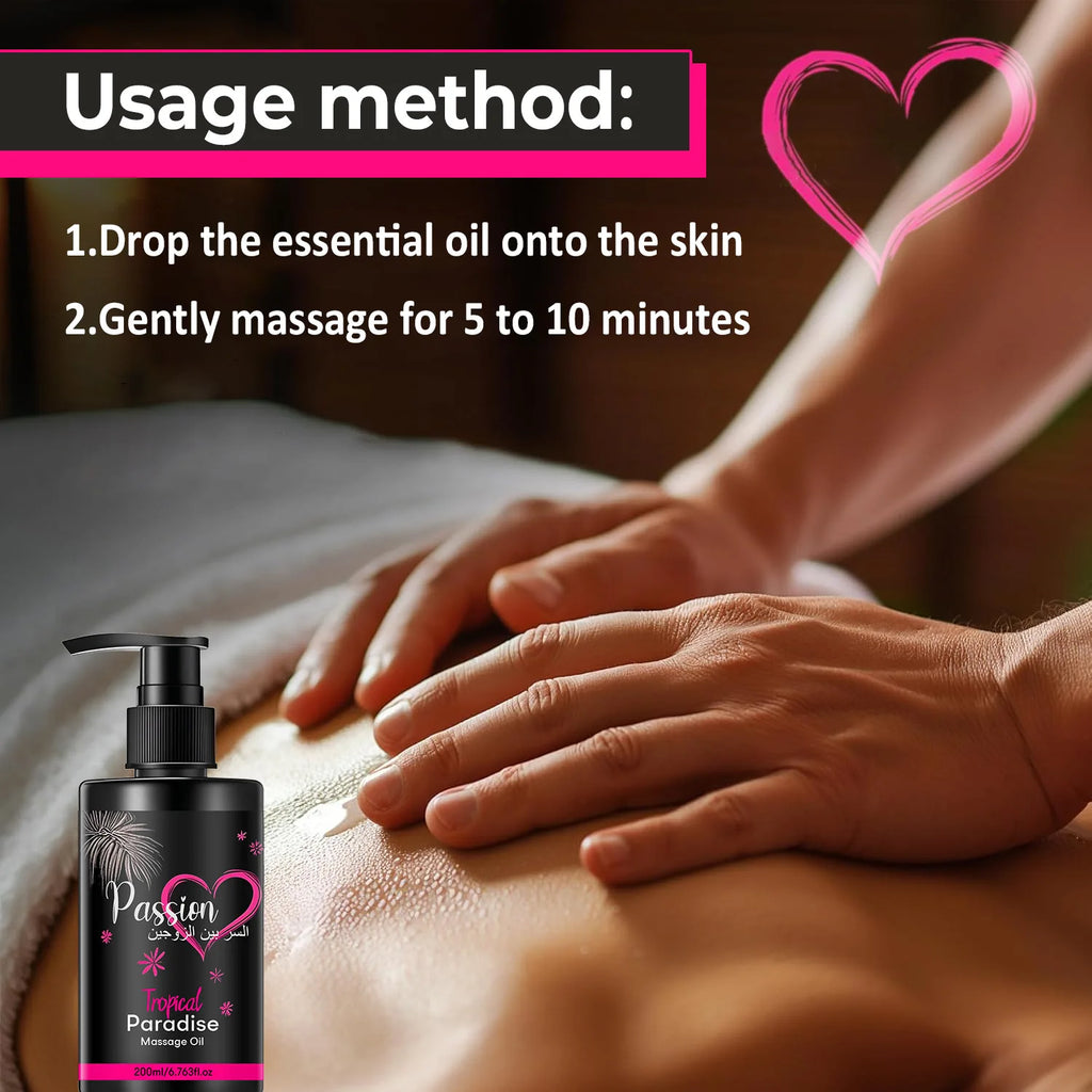 2-Pack Body Massage Oil – Sweet Almond & Jojoba | 400ml