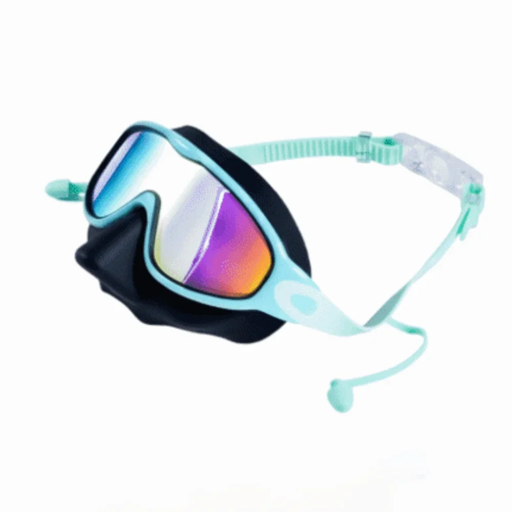 Women's Wide View Swim Goggles – UV &amp; Anti-Fog Large Frame