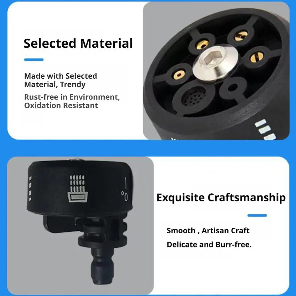 6-in-1 High Pressure Washer Nozzle 1/4" Quick Connect