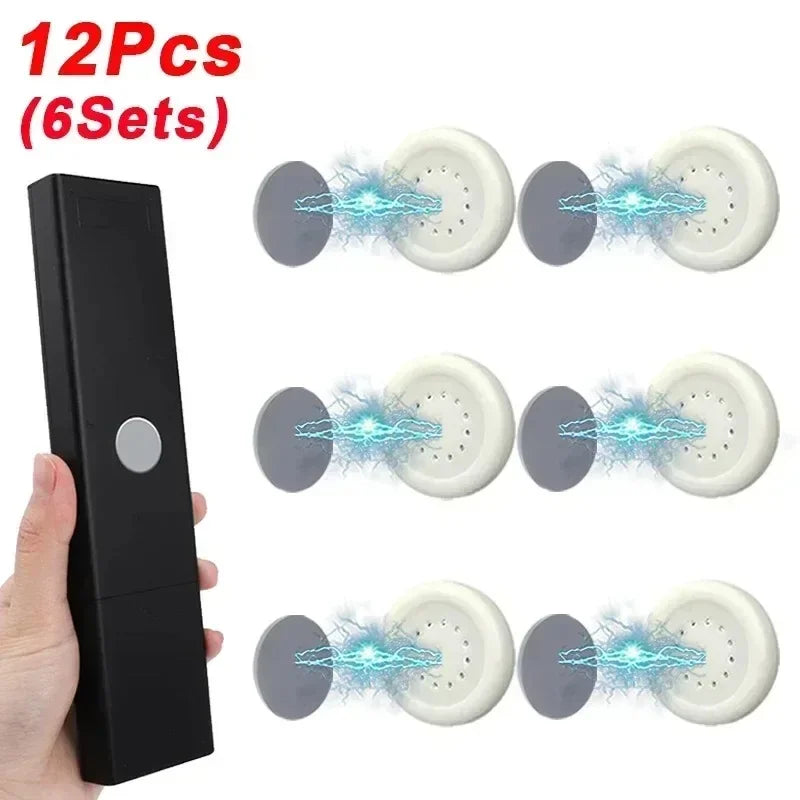 Strong Magnetic Hooks Wall Bracket Hanger – 12/24pc Set