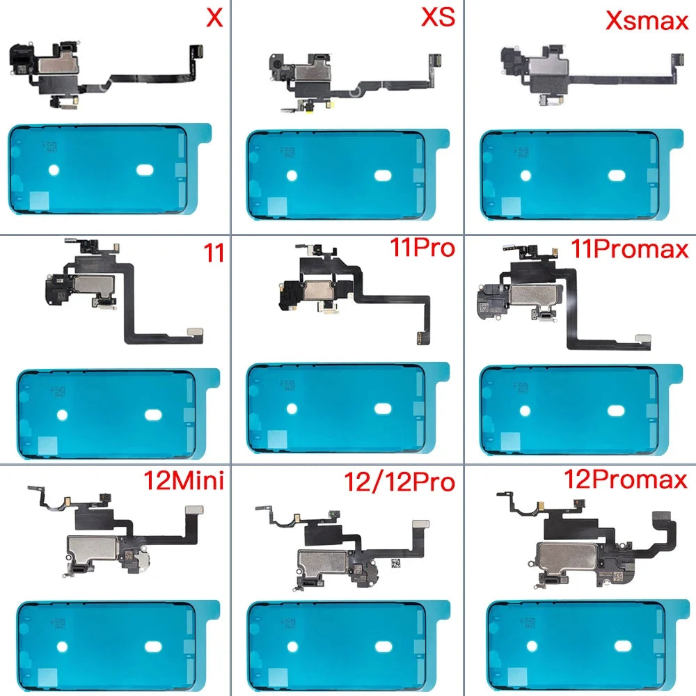iPhone X–12 Pro Max Earpiece Speaker & Flex Cable Replacement