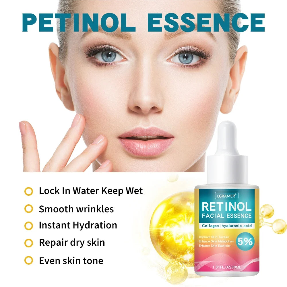 Retinol & Hyaluronic Acid Face Serum – Anti-Wrinkle & Firming