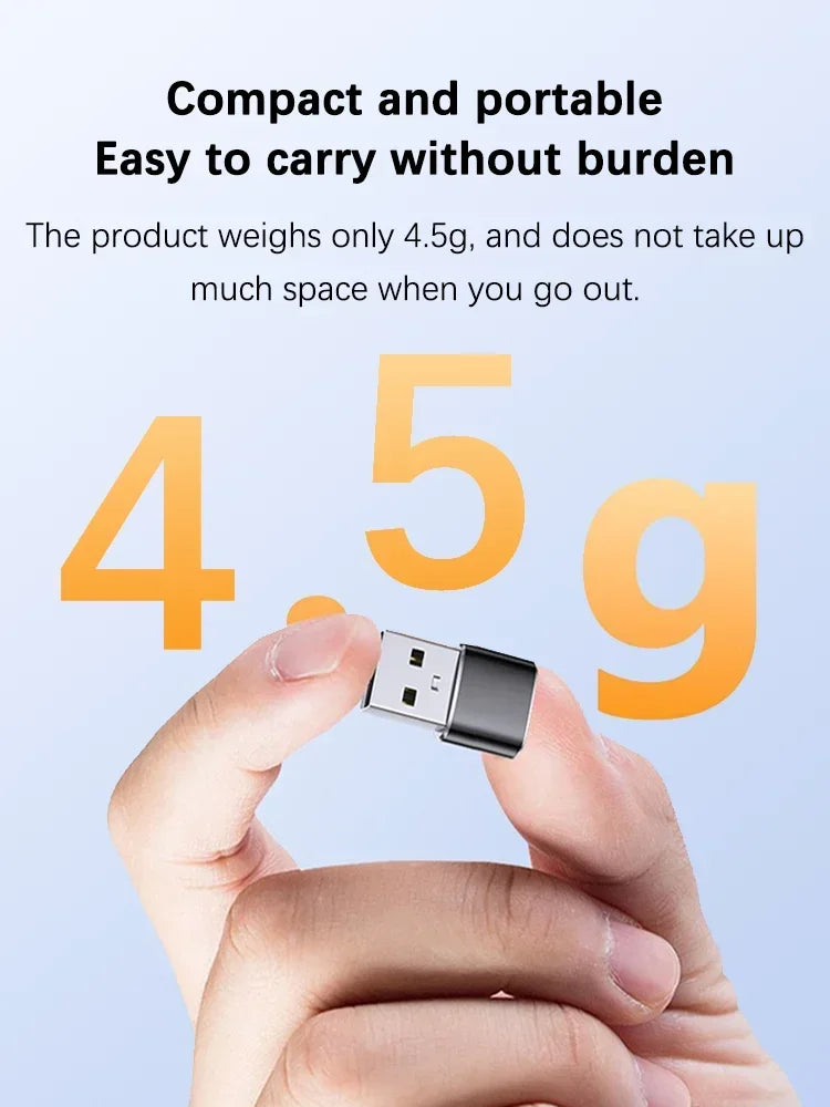 1- USB OTG Adapter Male C Female Type-c Aluminum Alloy Laptop Samsung
