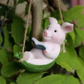 Cute Rabbit Swing Courtyard Balcony Flower Garden Outdoor Homestay