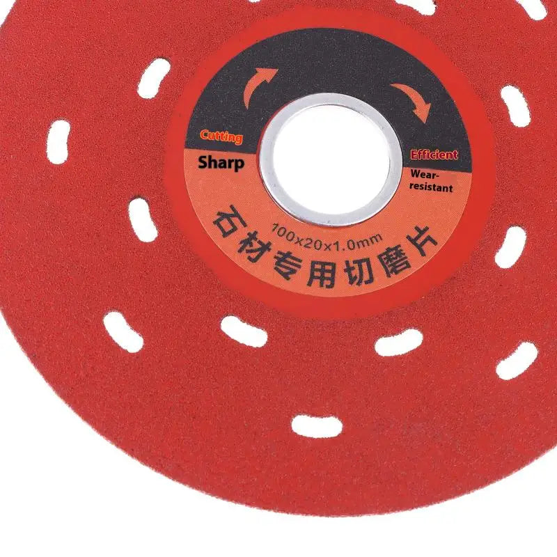 Multi-hole Design 4-inch Cutting Grinding Discs Vacuum Brazed Saw