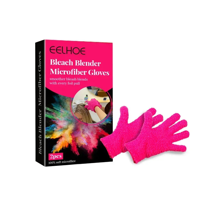 Heat Resistant Finger Gloves for Hair Styling – 3 Pairs Nylon