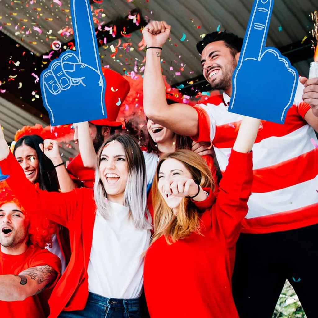 Giant #1 Foam Finger – DIY Blank Cheerleading Prop for Sports