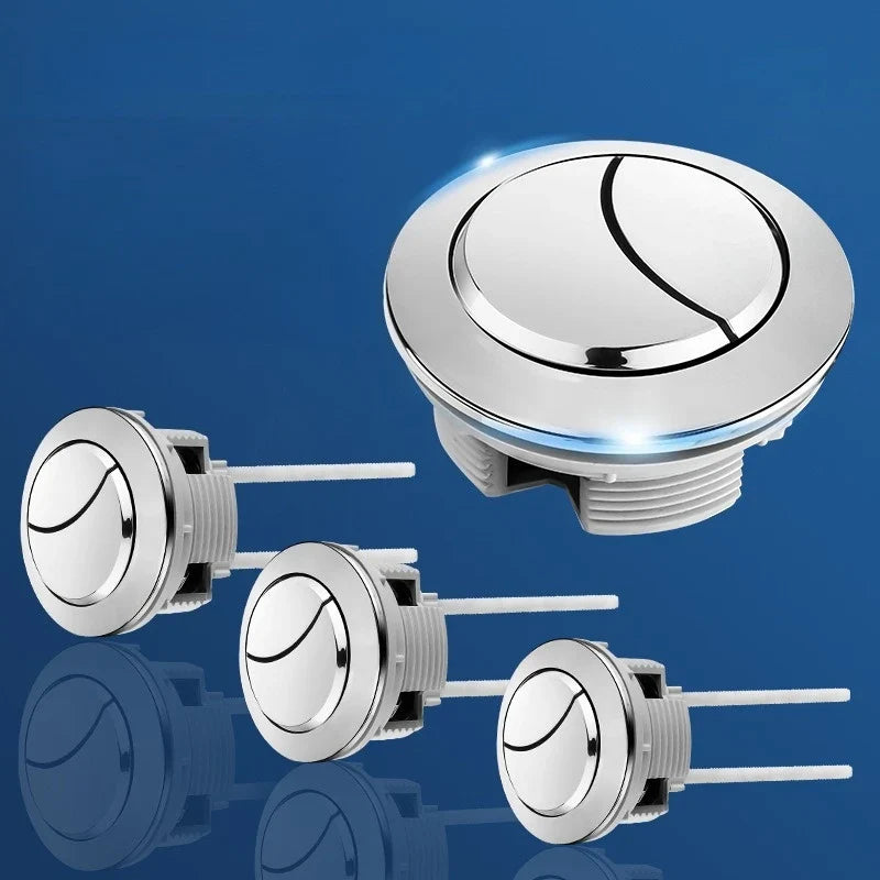 38 48 Universal Double Push Button Toilet Flush Tank Cover Switch