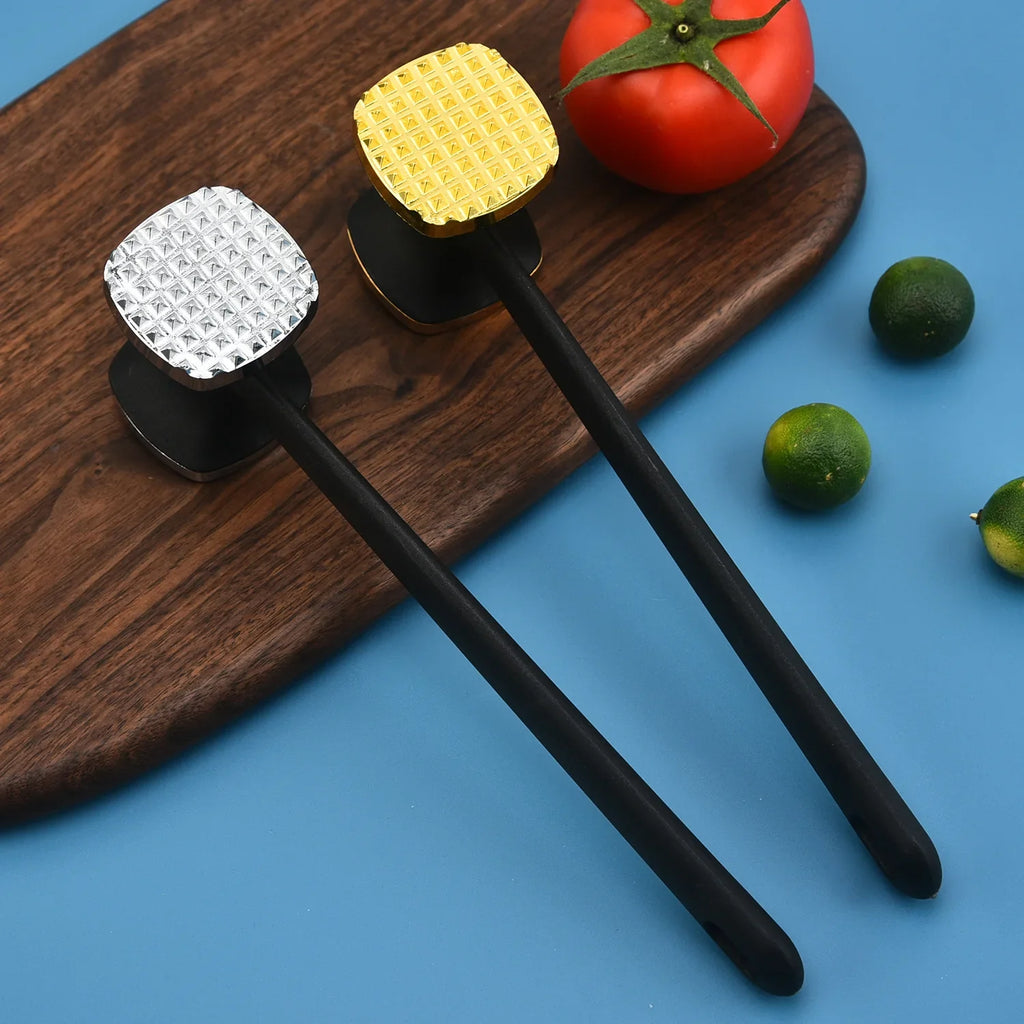 Dual-Sided Meat Tenderizer Hammer – Heavy Duty Mallet