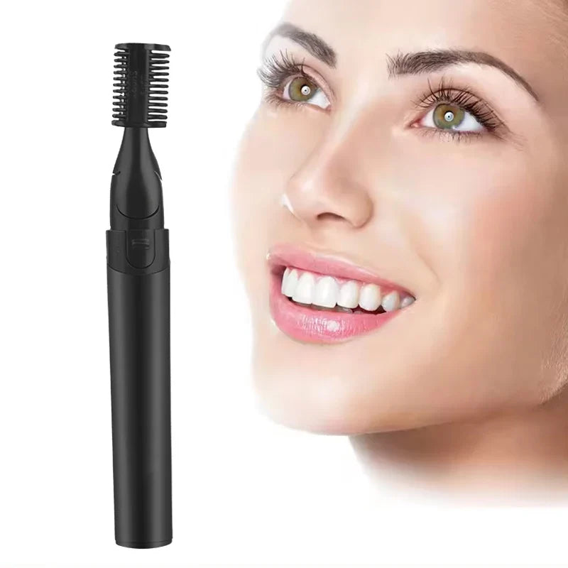 Double-Ended Electric Eyebrow Trimmer | USB Rechargeable