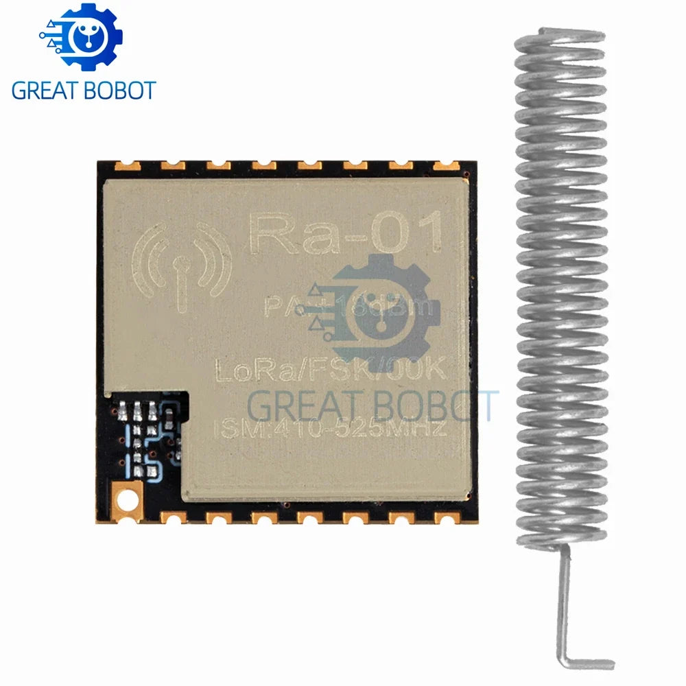 RA-01 LoRa SX1278 433MHz Wireless Module – 10KM for Arduino