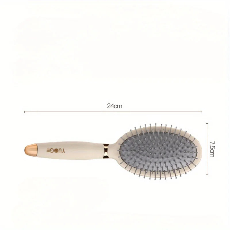 Cute Air Cushion Hair Brush – Antistatic Massage Comb & Cleaner