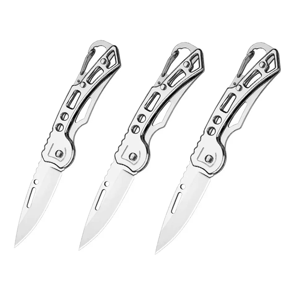 Stainless Steel Folding Pocket Knife – Camping, Survival EDC