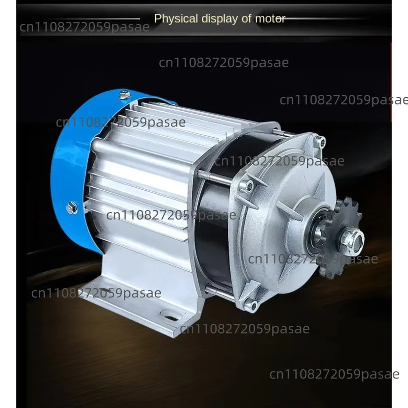 3000W 72V Mid-Drive Brushless Motor for Electric Tricycles