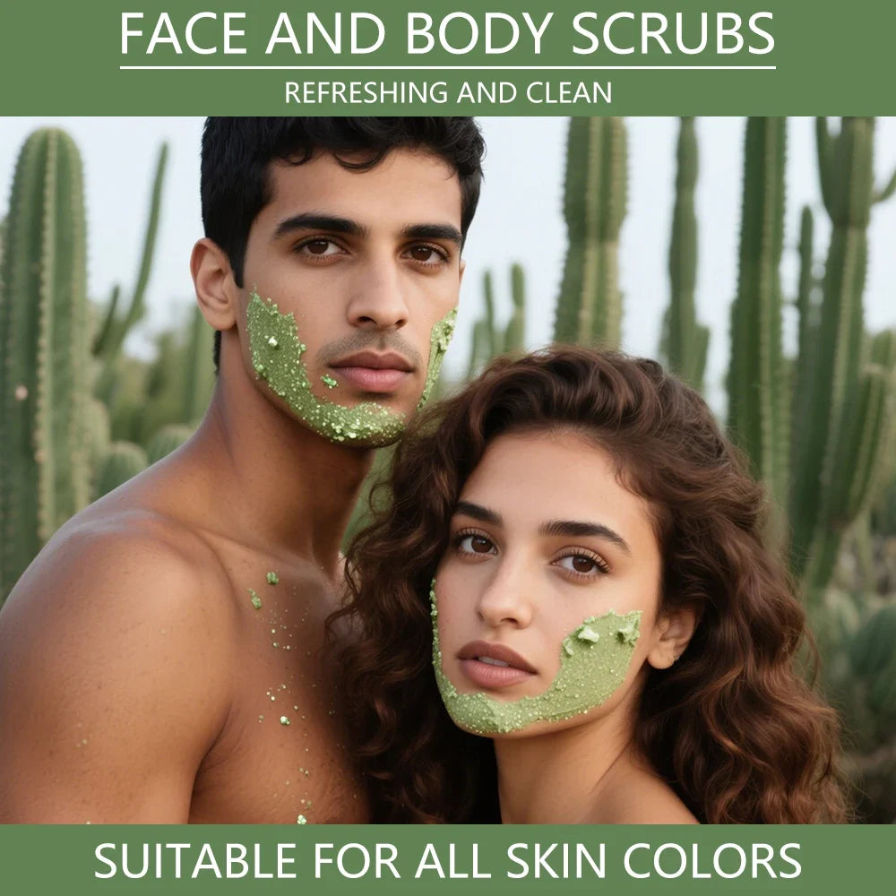 SUYARUN Shea Butter & Aloe Vera Exfoliating Face & Body Scrub