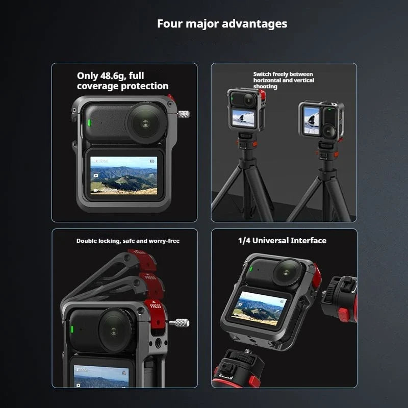 DJI Osmo Nano Metal Cage Kit – Selfie Stick & Adapter | Flymile