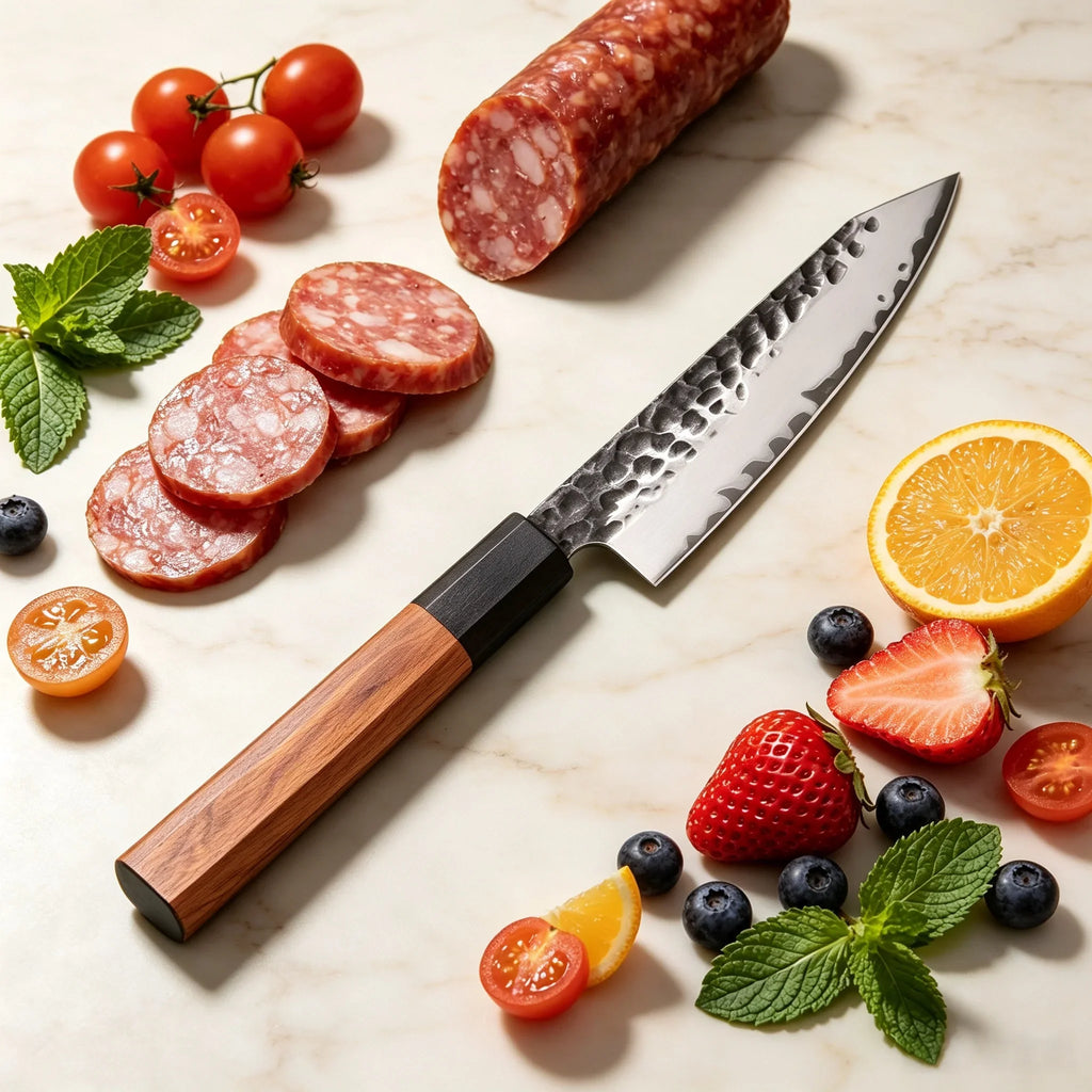 Handmade Forged 12" Kiritsuke Chef Knife – Stainless Steel
