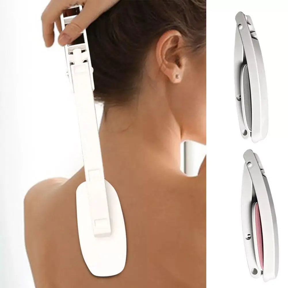 Foldable Back Lotion & Sunscreen Applicator – Long Handle