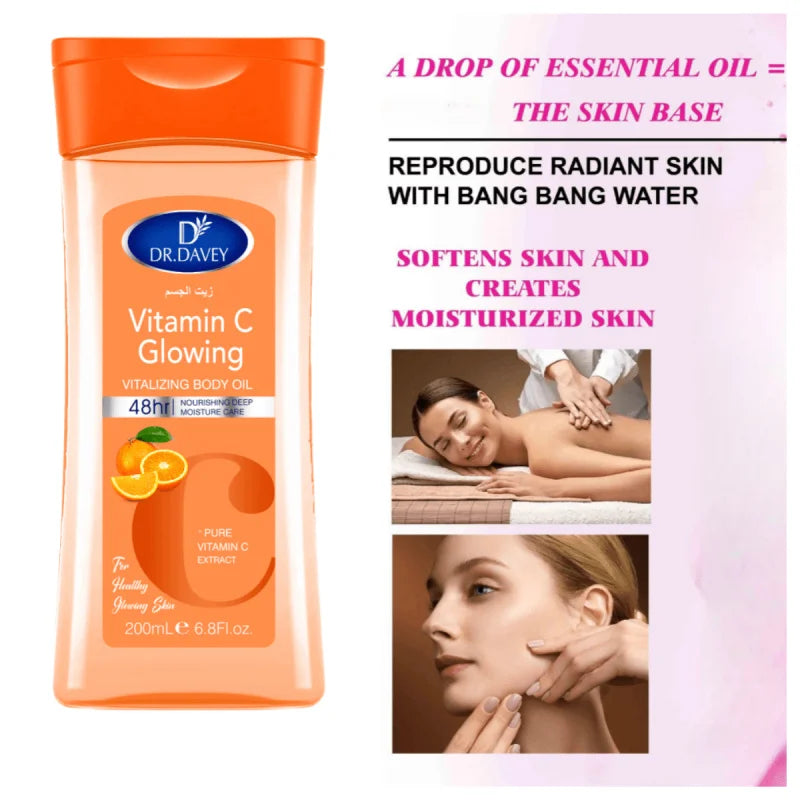 DR DAVEY VC Body Treatment Oil Massage Essential Care Moisturizing