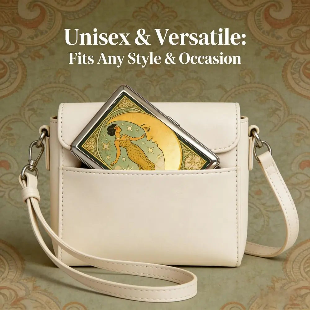 Vintage Metal Card Case | ID, Credit & Business Card Holder