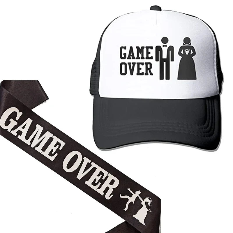 Groom To Be Bachelor Party Sash & Cap | Wedding Photo Props