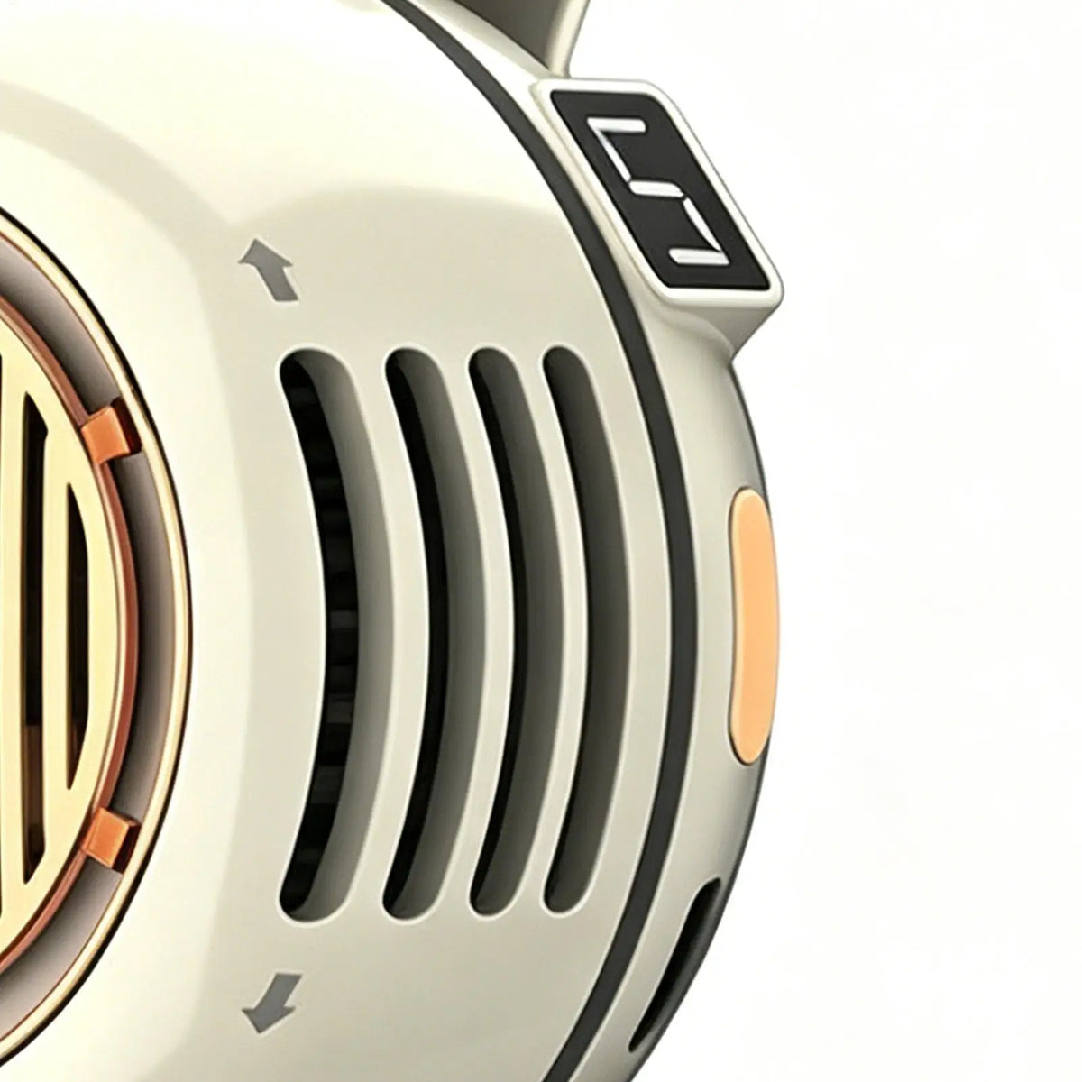 Clip-On Bladeless Fan – 360° Rechargeable Portable Mini Fan