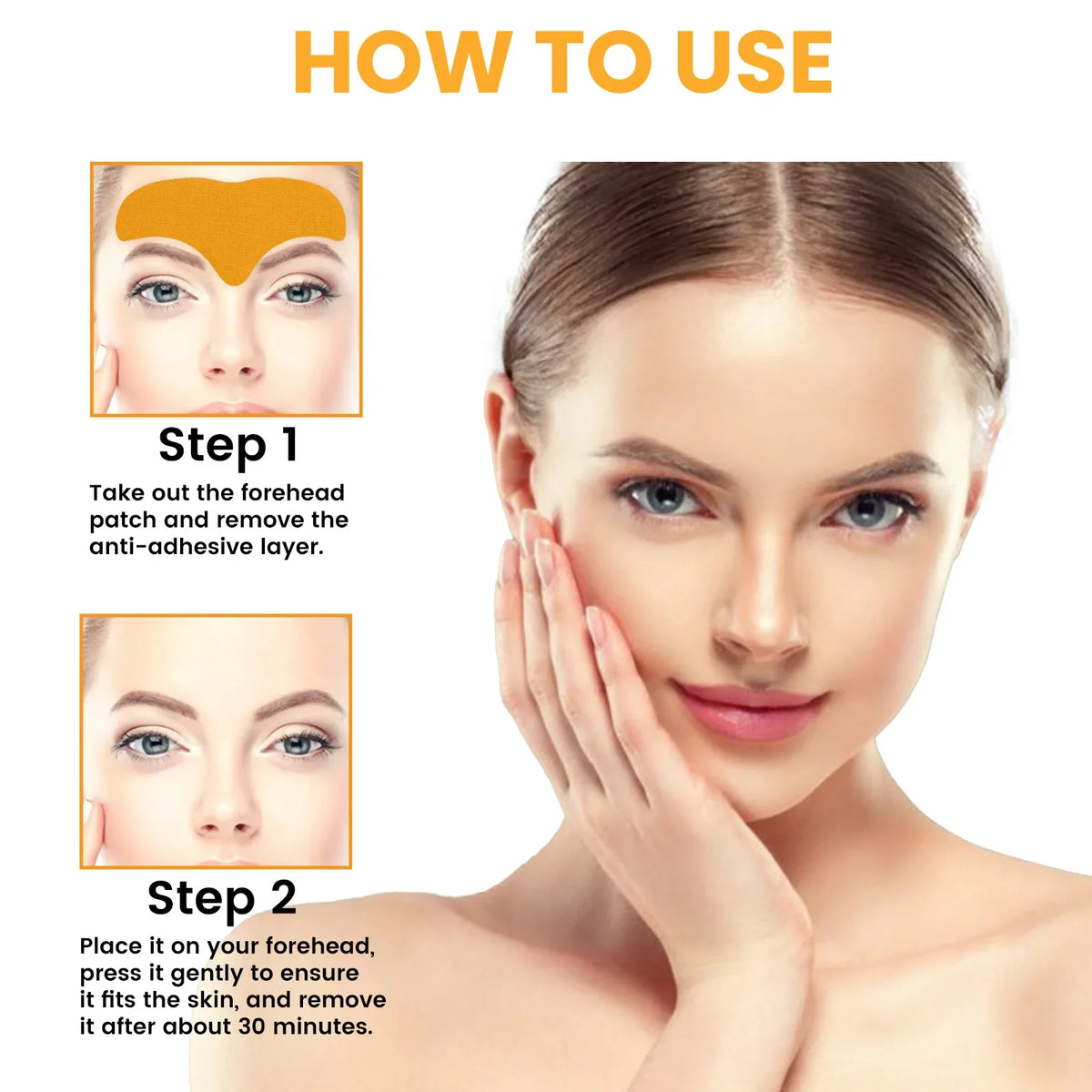 10-Pack Facial Patches | Niacinamide, Collagen & Aloe Vera