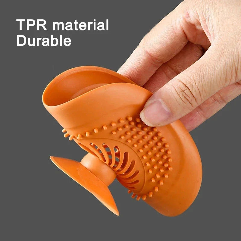 Silicone Sink Drain Strainer & Hair Catcher – Universal Stopper