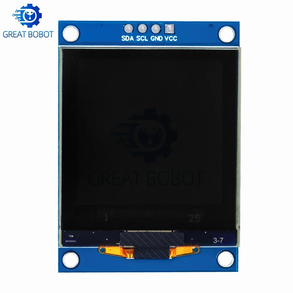 1.5-Inch 128x128 OLED Module for Arduino, Raspberry Pi & STM32