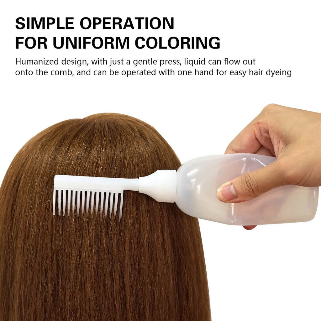 170ml Refillable Hair Dye Applicator Bottle | Salon Color Tool