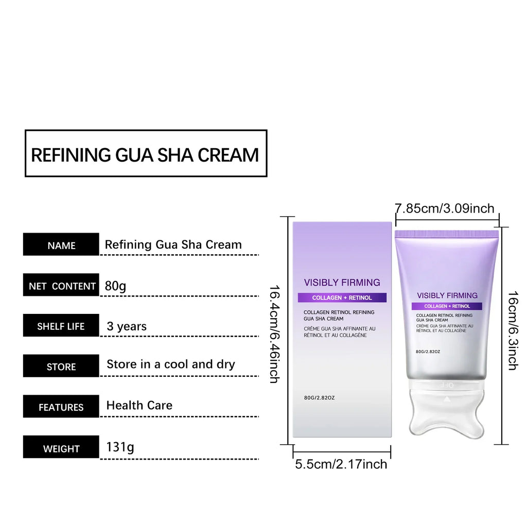 Retinol Collagen Gua Sha Lifting Face & Neck Cream 80g