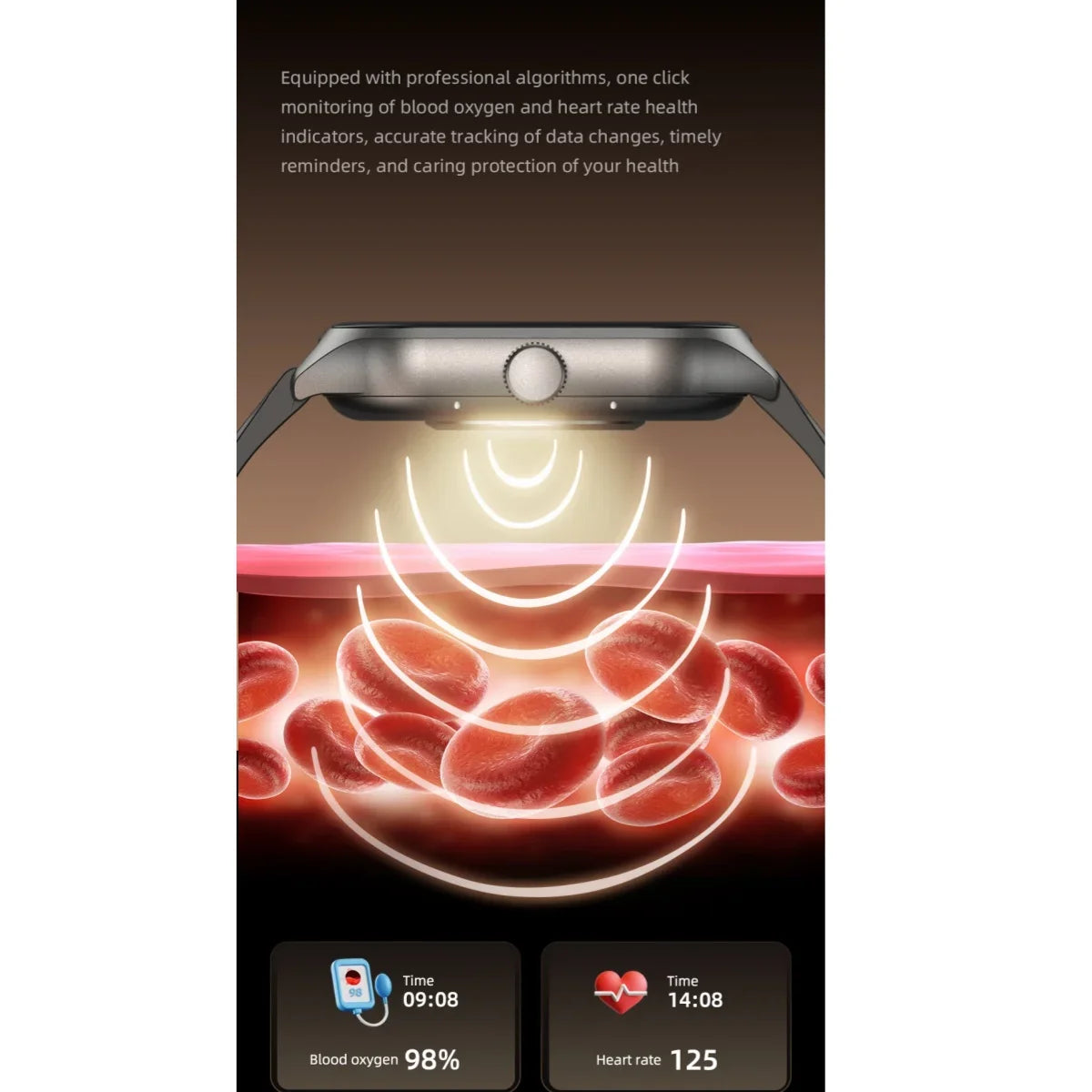 GOLDENSPIKE VP29 4G Smart Watch – 2.29" AMOLED, 8MP Camera
