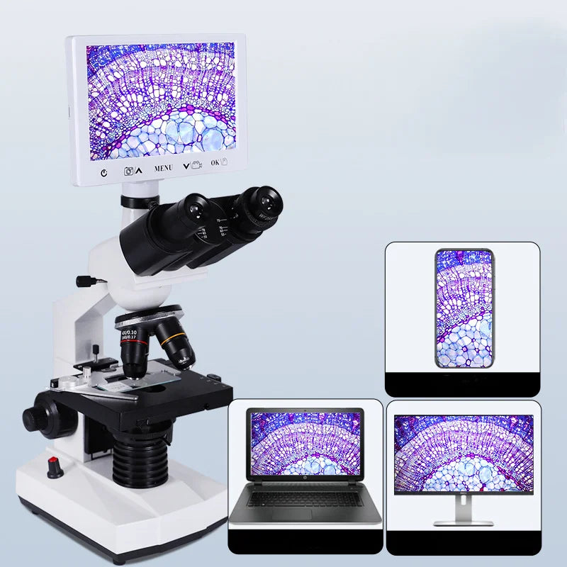 Binocular Stereo Microscope with LED Light – Lab & Inspection