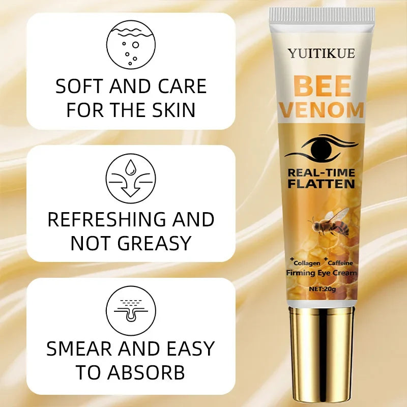 Bee Venom Firming Eye Cream | Collagen, Caffeine & Hyaluronic