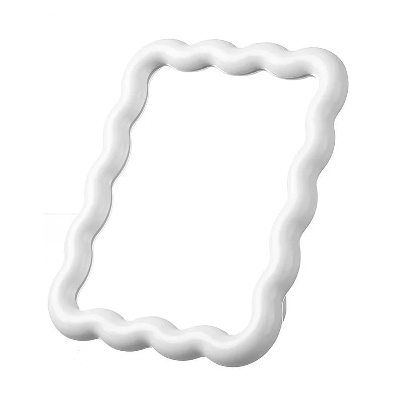 DIKALU Corrugated Compact Makeup Mirror | Foldable & Portable