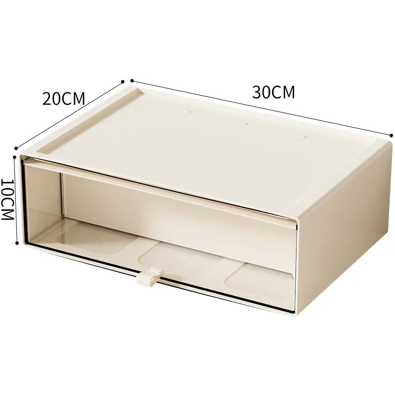 Storage Box with Drawers – Desk Organizer & Collectible Display