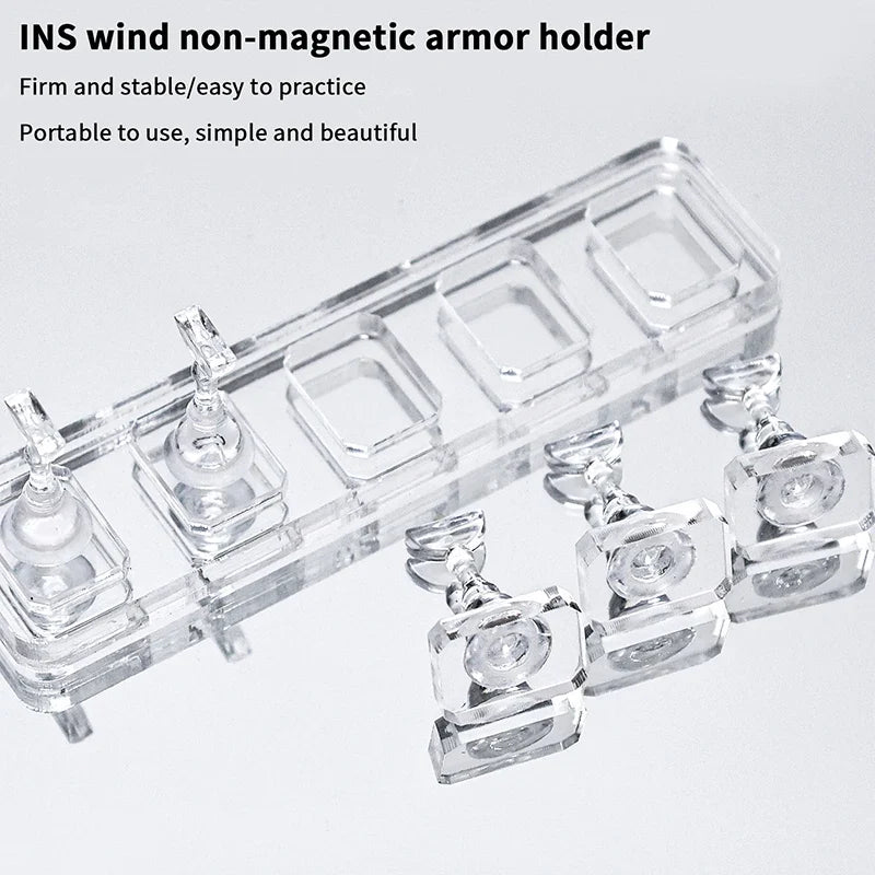 Non-Magnetic Nail Tips Display Stand – 1, 5 or 10 Grids