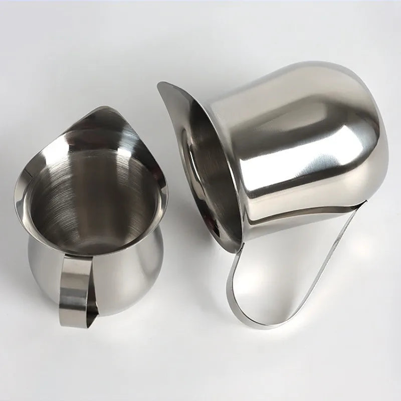 Coffee Milk Frothing Pitcher Cup Stainless Steel Espresso Creamer