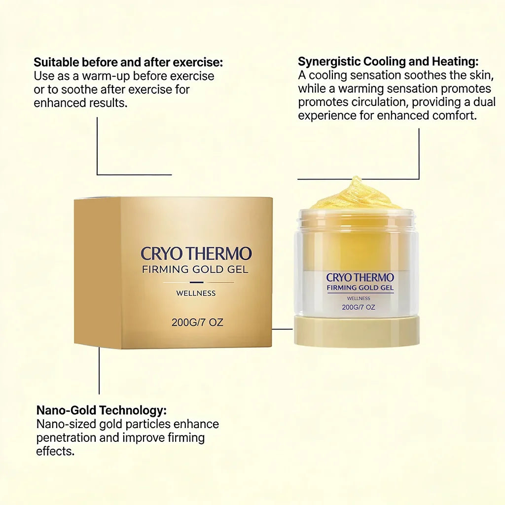 Cryo Thermo Firming Gold Gel | Body Tightening & Anti-Aging