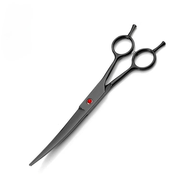 7" Professional Dog Grooming Scissors Set – Cut, Thin & Curved
