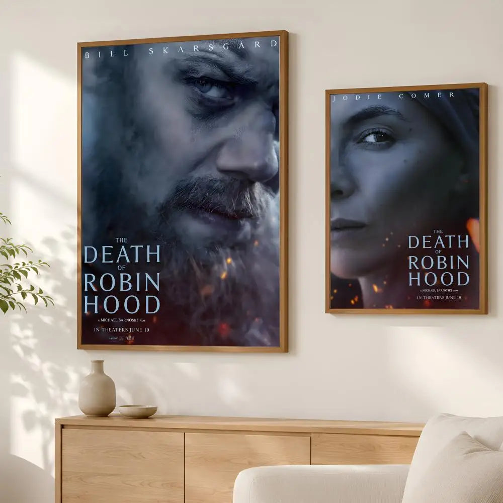 Death of Robin Hood Movie Poster – HD Self-Stick PVC Wall Art